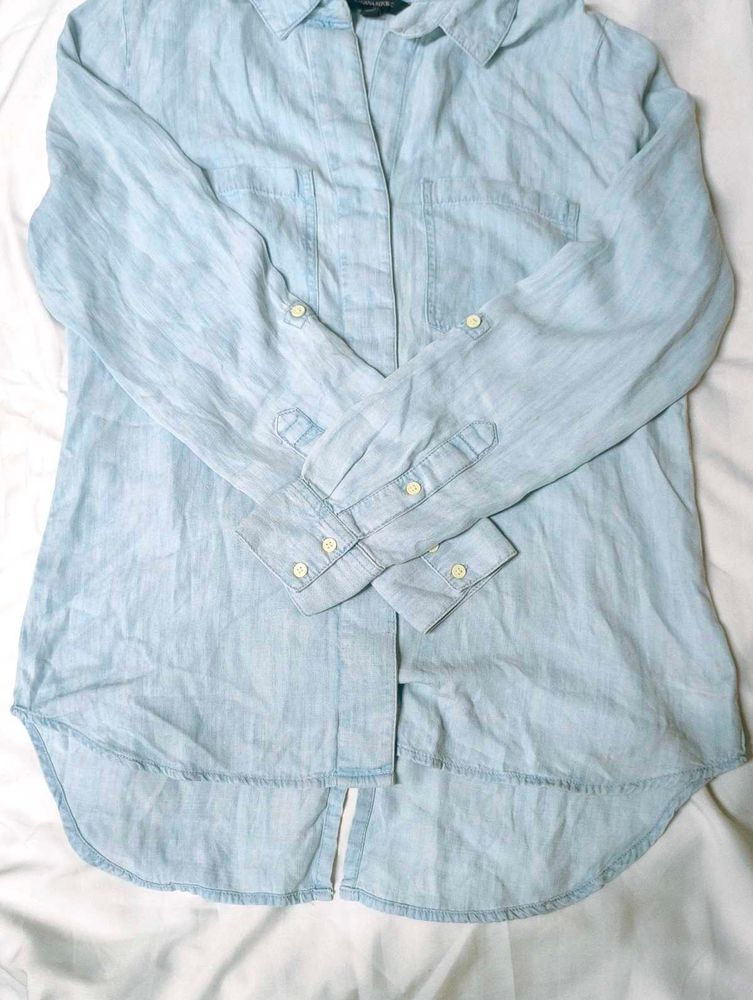 Light Blue Long Sleeve Shirt