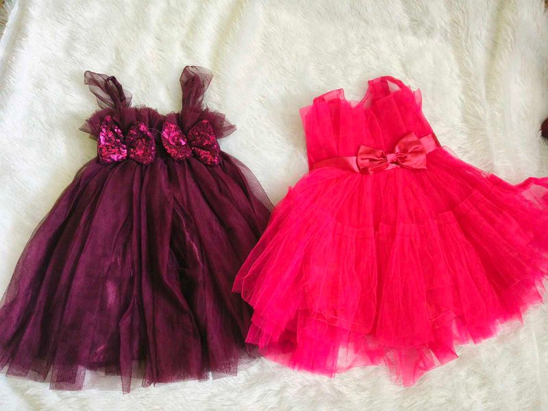 Adorable Party Dresses - Girls 3-6 months
