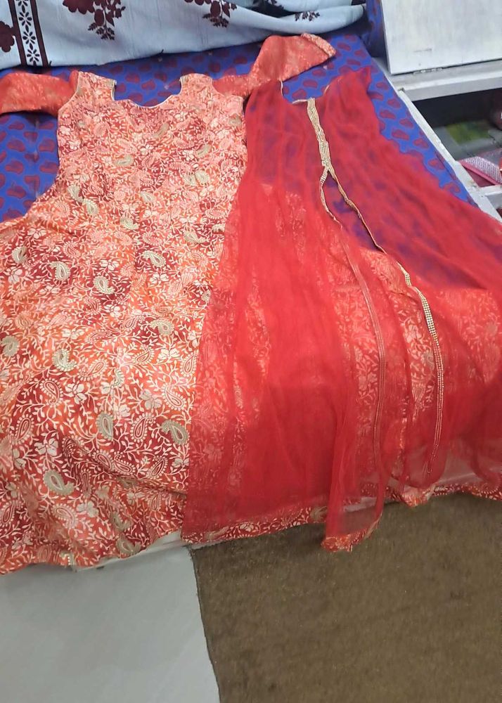 Gown With Long Koti