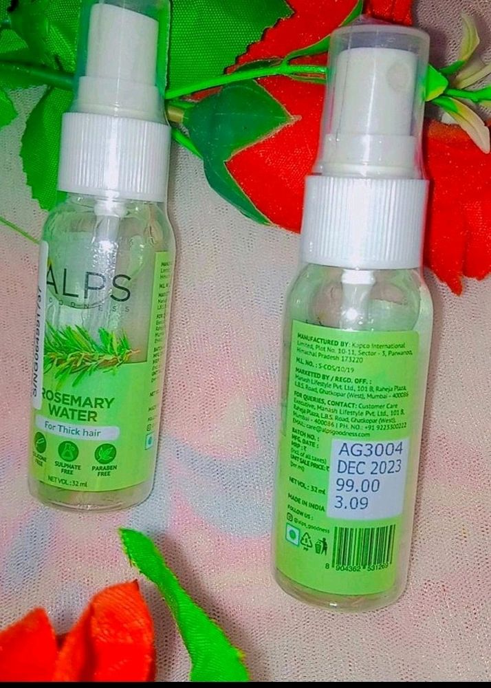 Alps Goodness Rosemary Hair Spray