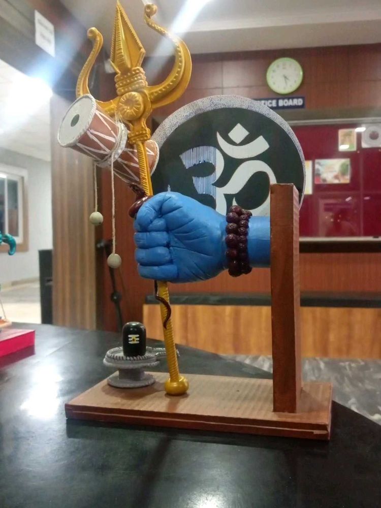 Shiva Trident Statue