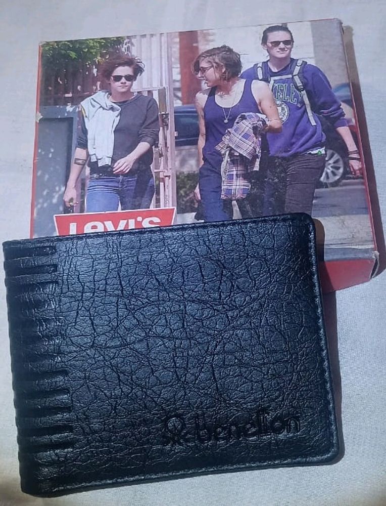 Man Leather Fancy Pocket Purse