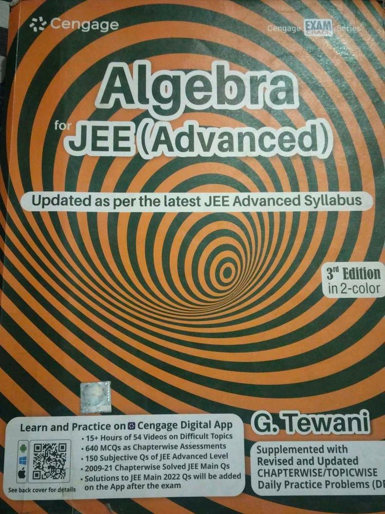 Algebra for JEE (Advanced)