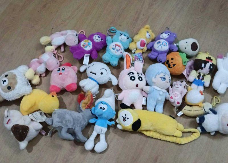 Plushie Collection - Mix of Characters