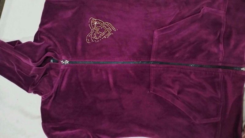 Purple Velvet Jacket