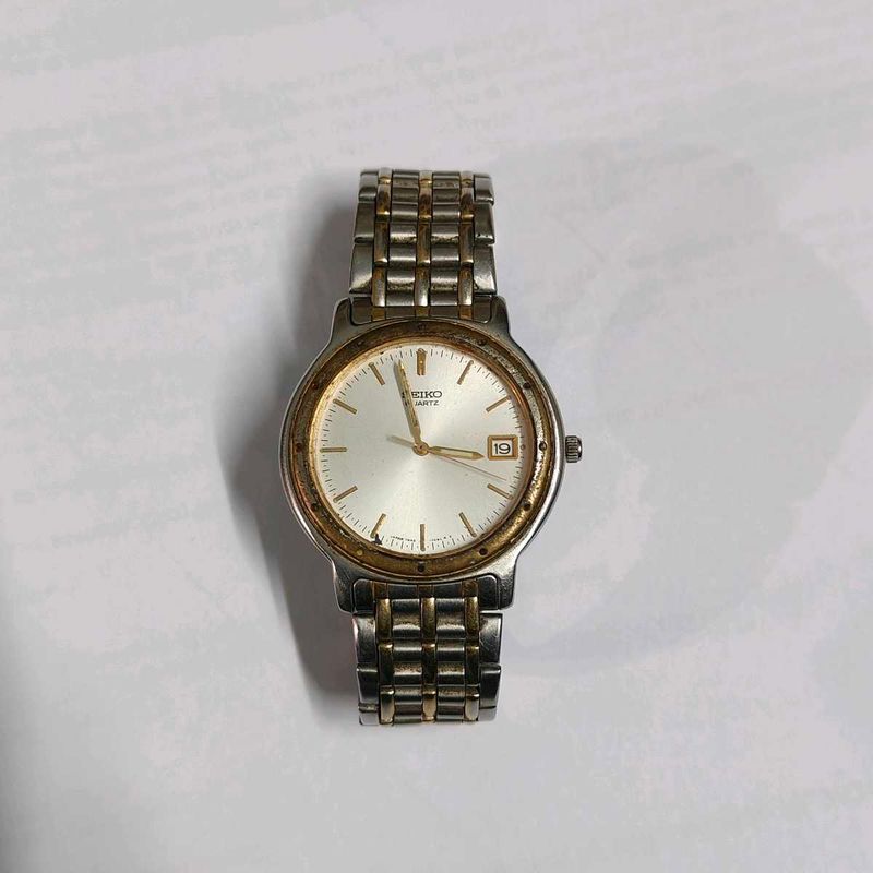 Seiko Two-Tone Wristwatch