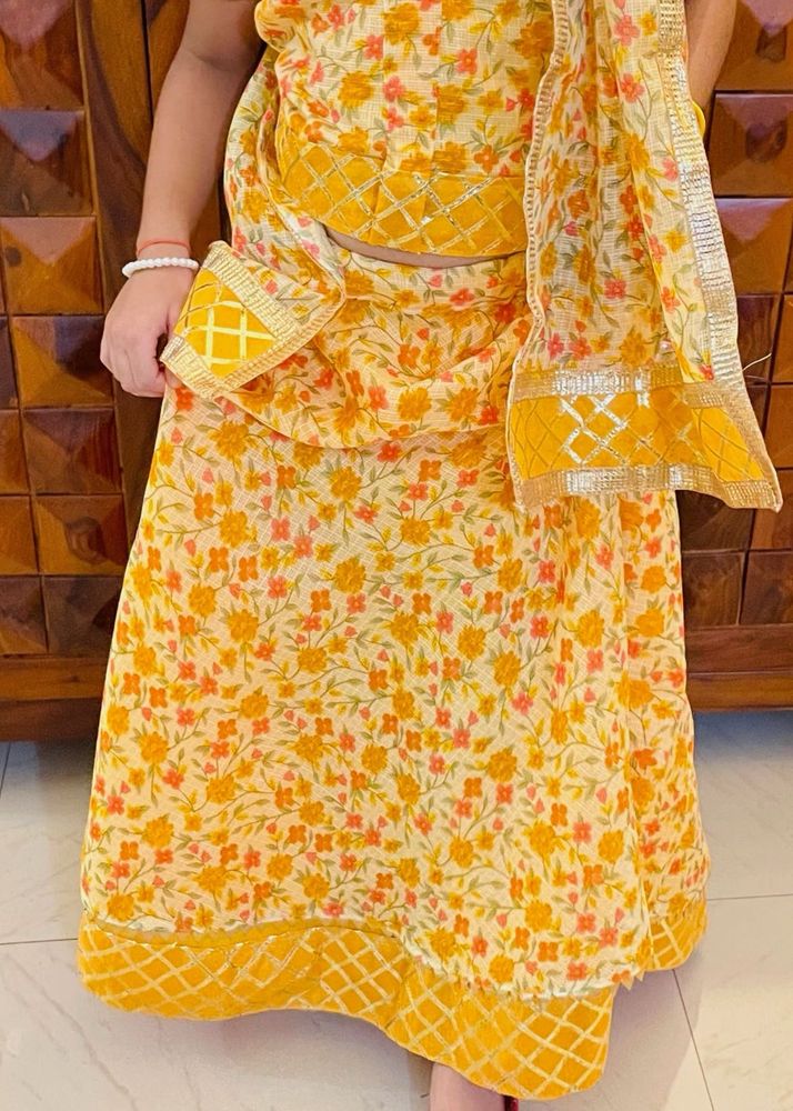 Floral Lehenga Choli Set