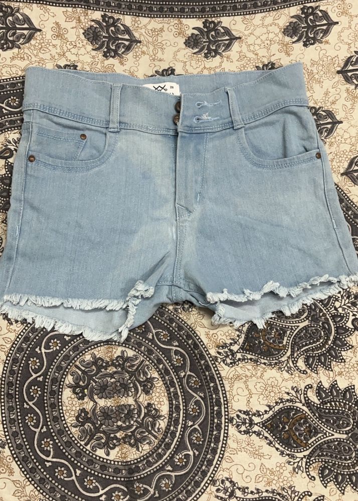 Blue Jeans Short 28 Size