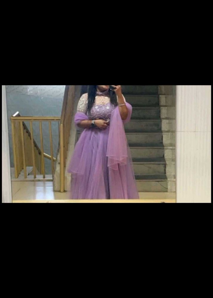 Elegant Lavender Lehenga Choli