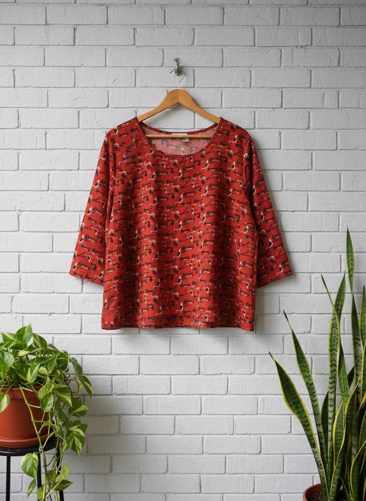 Vintage Patterned Tshirt