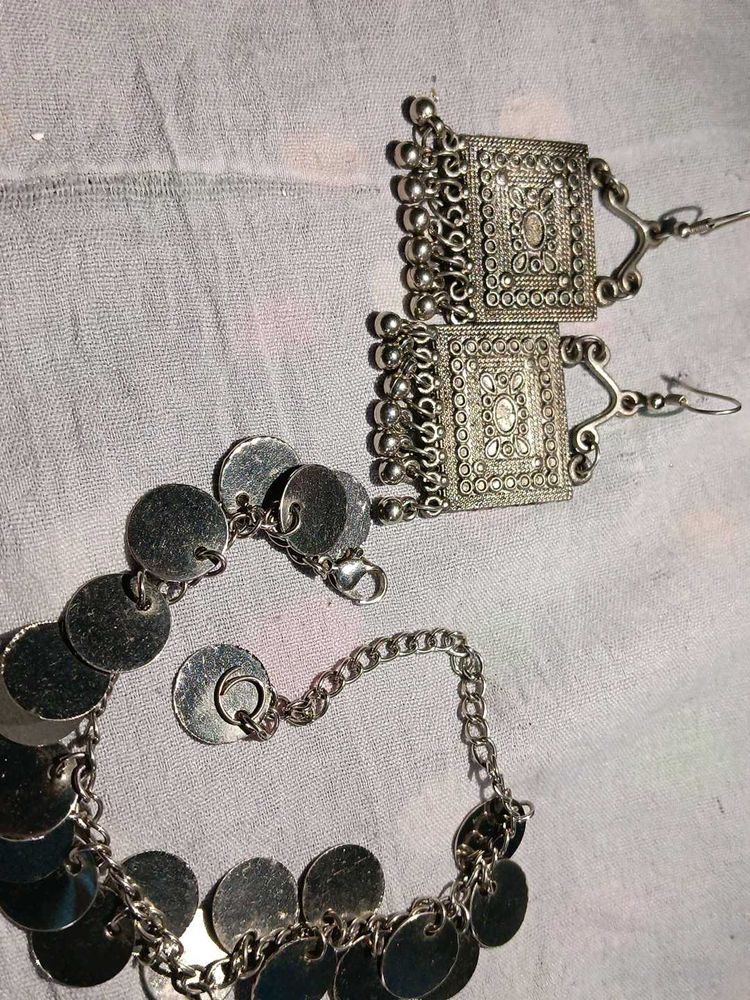 Silver Jewelry Set