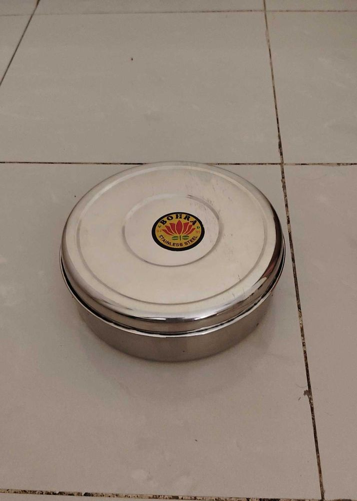 Steel Container Size 8&#34; x 2.5&#34;