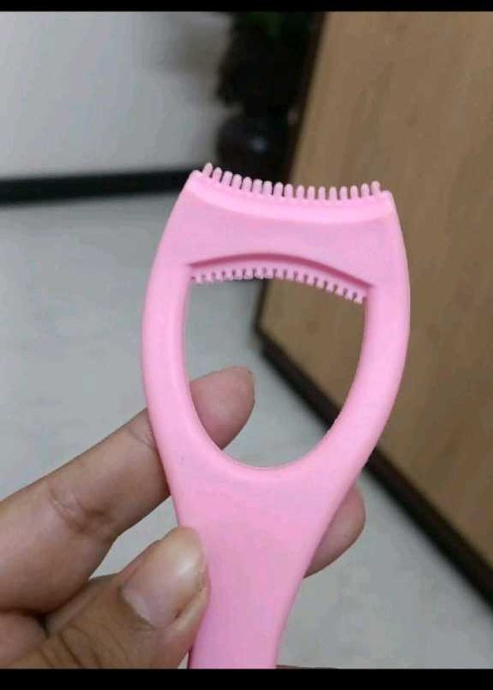 Pink Eyelash Separator Comb