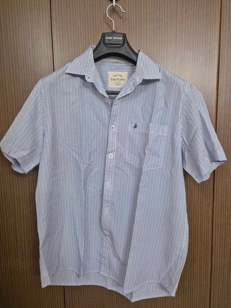 Striped John Players Shirt for Men | 42 |
