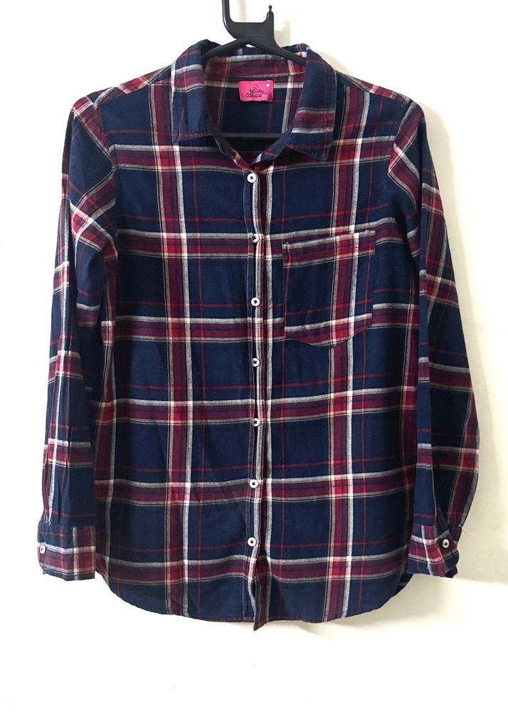Classic Plaid Flannel Shirt