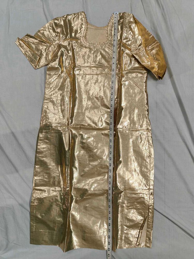 Gold Tone Ethnic Dress