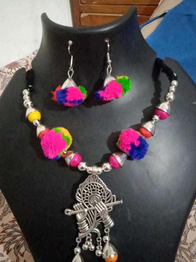 Navratri Oxidise Set