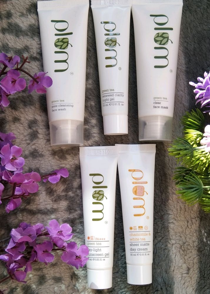 Plum Skincare Combo Of 5