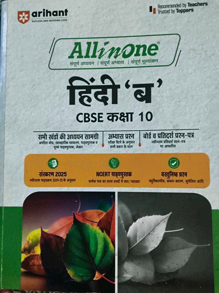 All in One Hindi &#39;B&#39; CBSE 10