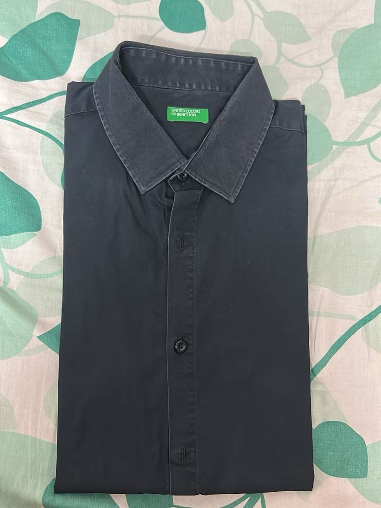 Benetton Black Shirt