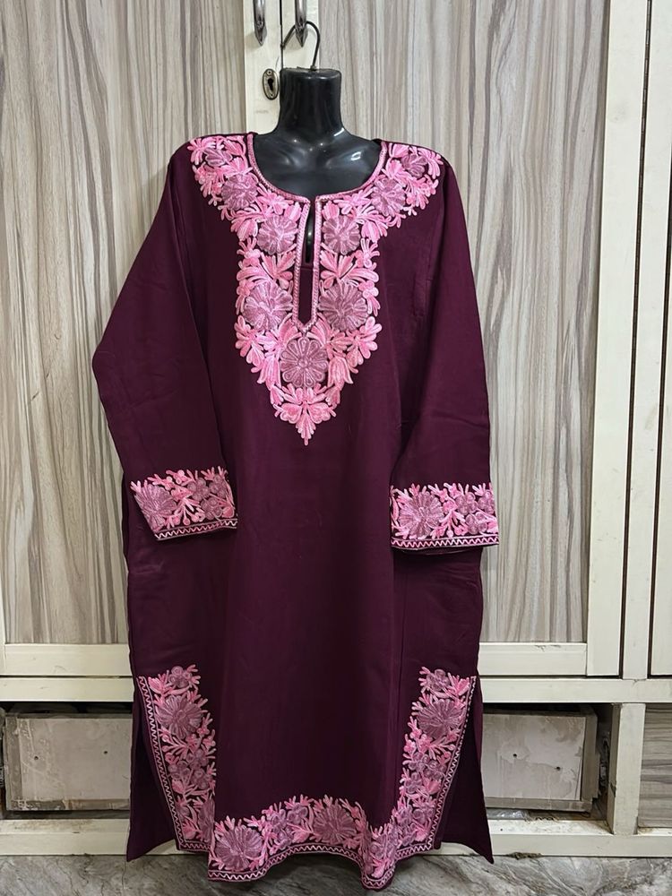 Brand New Kashmiri kurti ( firang)