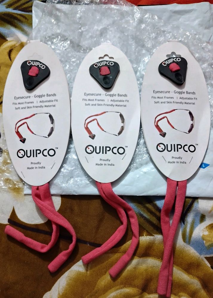 QUIPCO Eyesecure Goggle Band Pack-3