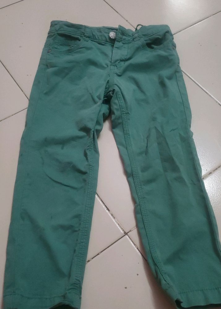 Sea Green Pant For Boys