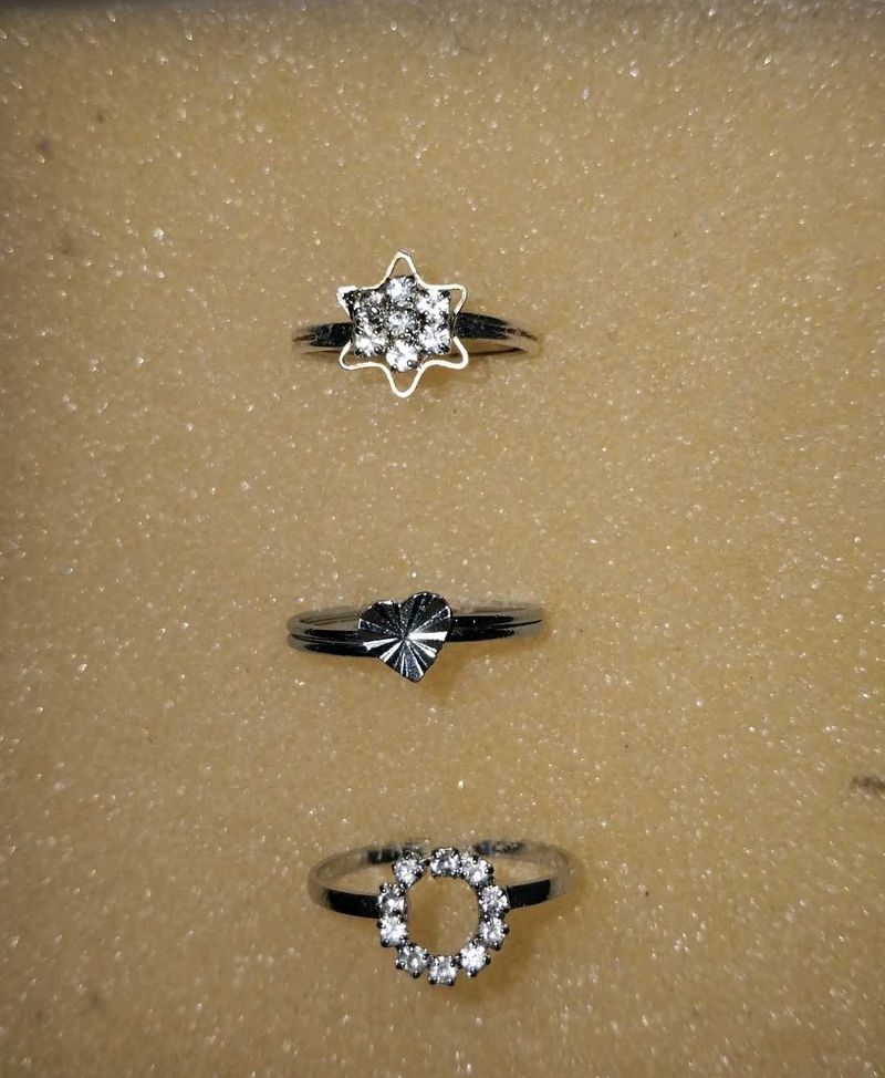 Set Of 3 Rings Size 16