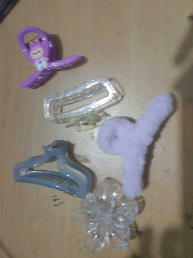 5 Hair Clip Bundle