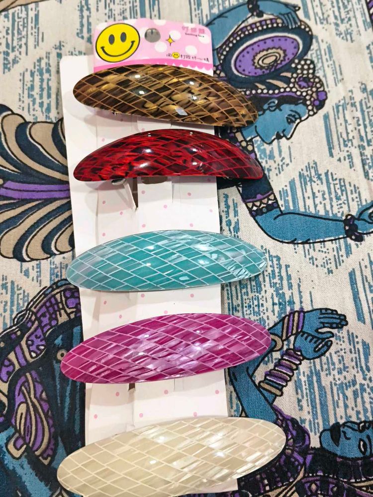 Set of 5 Hair Clips