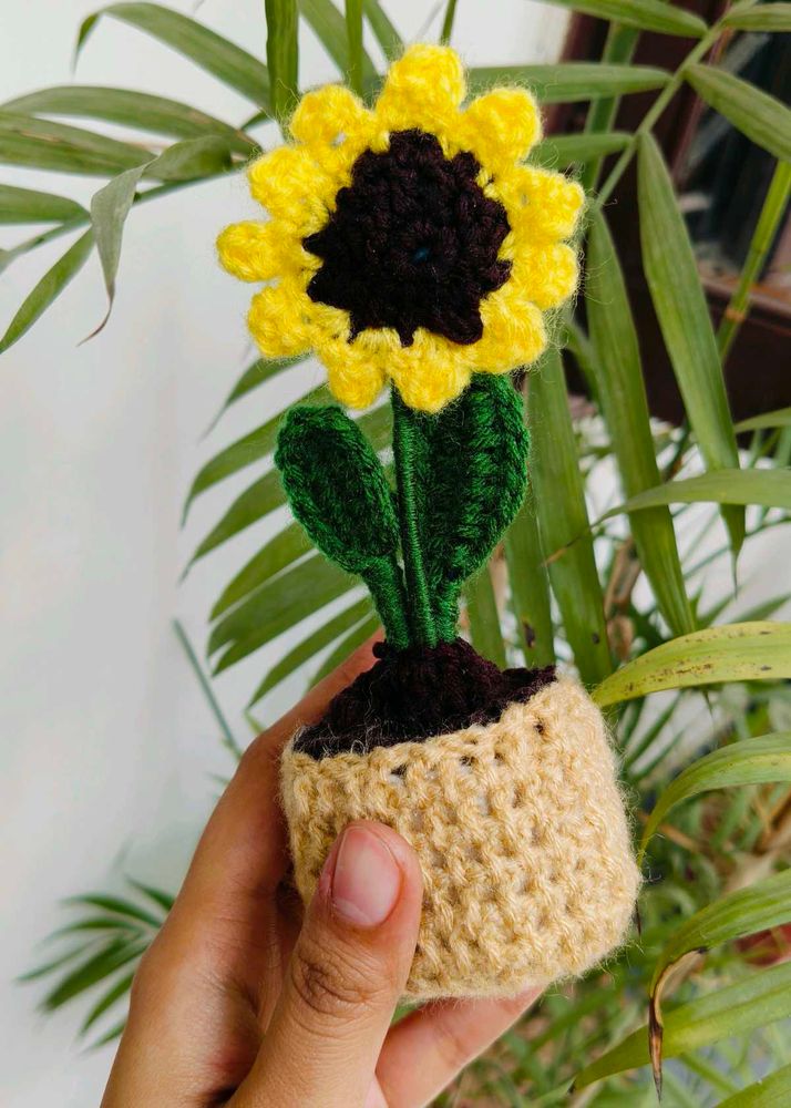 CROCHET SUNFLOWER