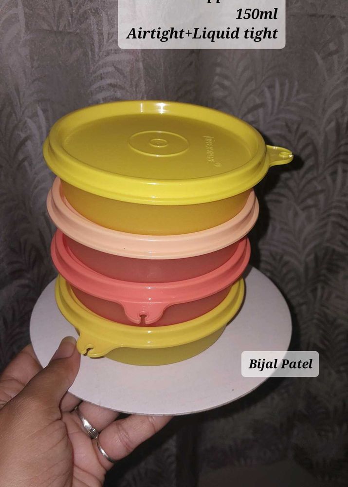 Executive Small New Tupperware (Set Of 4)