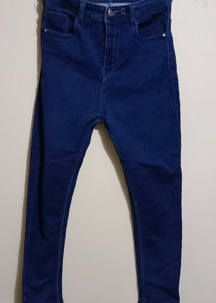 Dark Blue 💙 Ankle Length Jeans