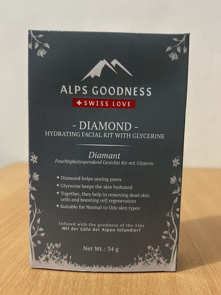 Alps Goodness DIAMOND Hydrating Facial Kit