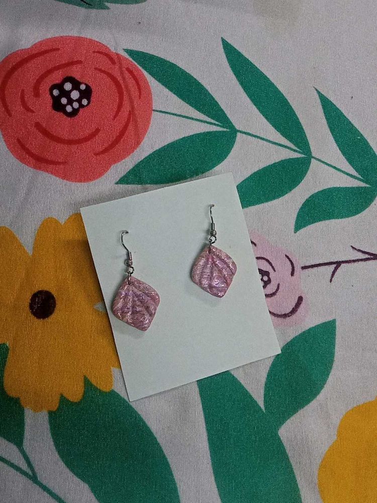 beautiful marble earrings