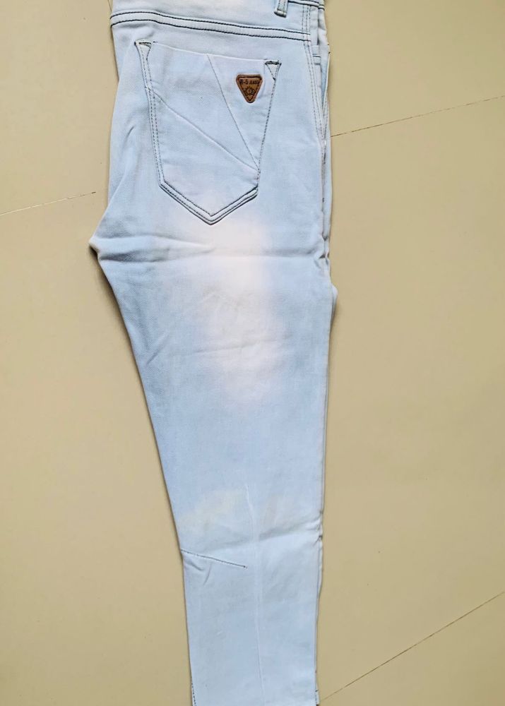 Light Wash Denim Jeans