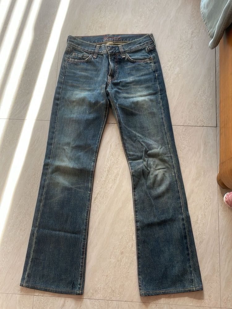 Vintage Flare Leg Denim Jeans