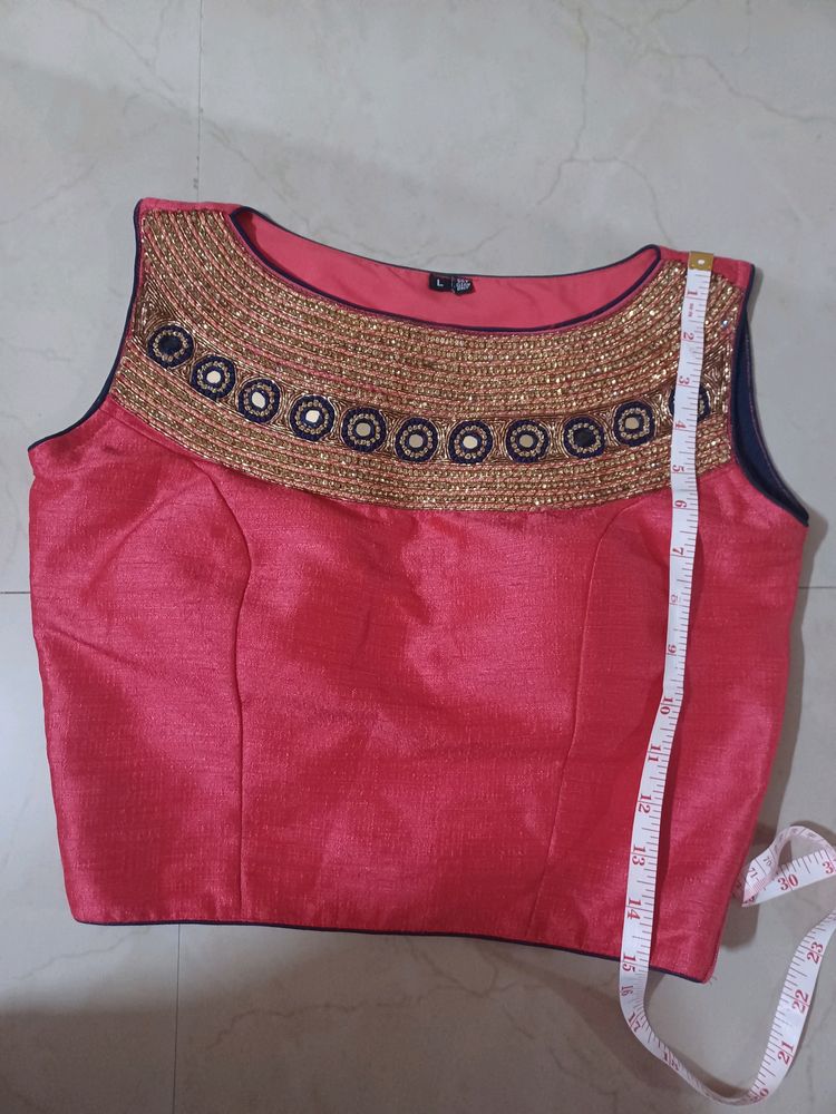 Beautiful Rose PINK Choli/Lehenga Blouse