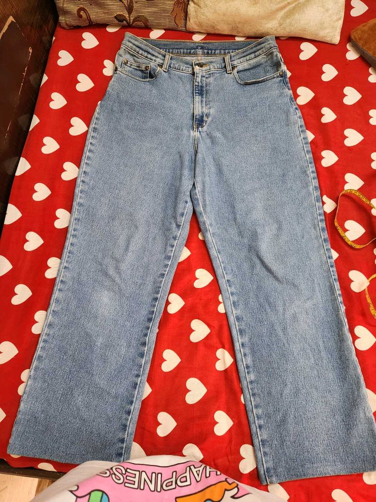 Light Wash Denim Jeans