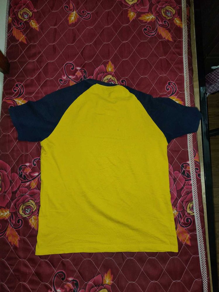 Two-Tone Casual T-Shirt