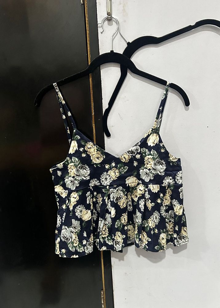 Floral Print Cami Top