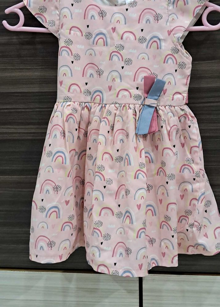 Cute Rainbow frock