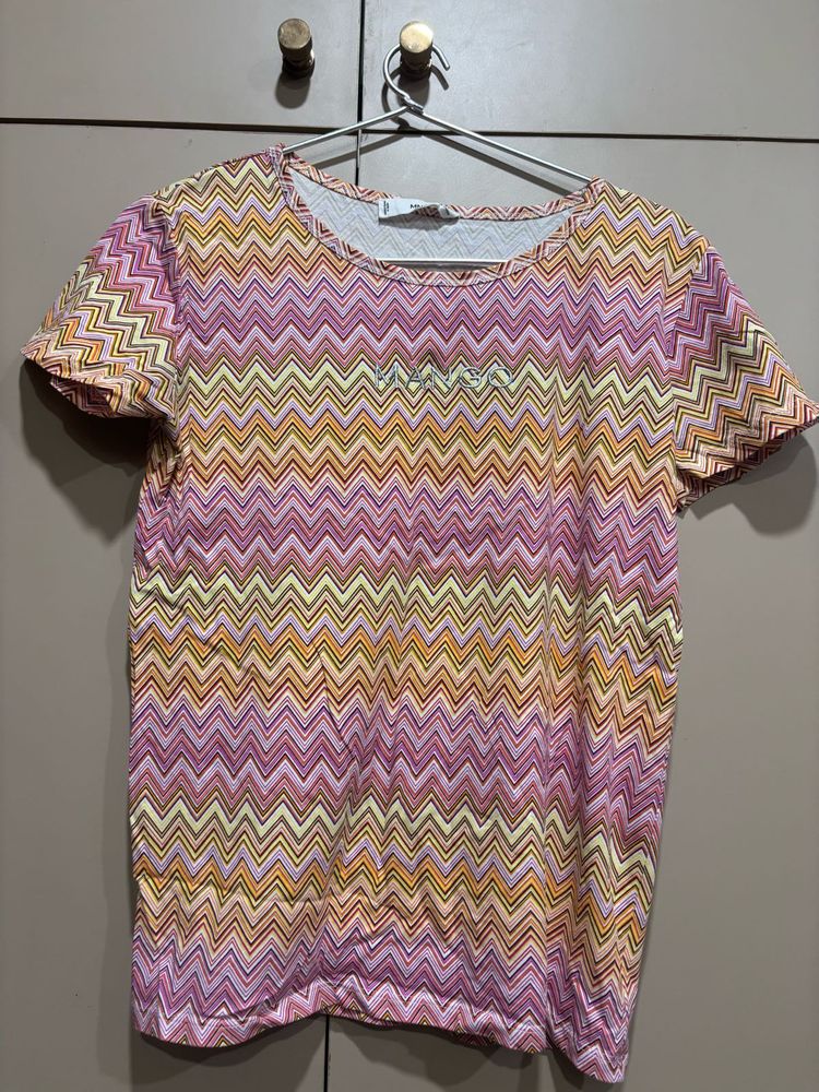 Patterned T-shirt