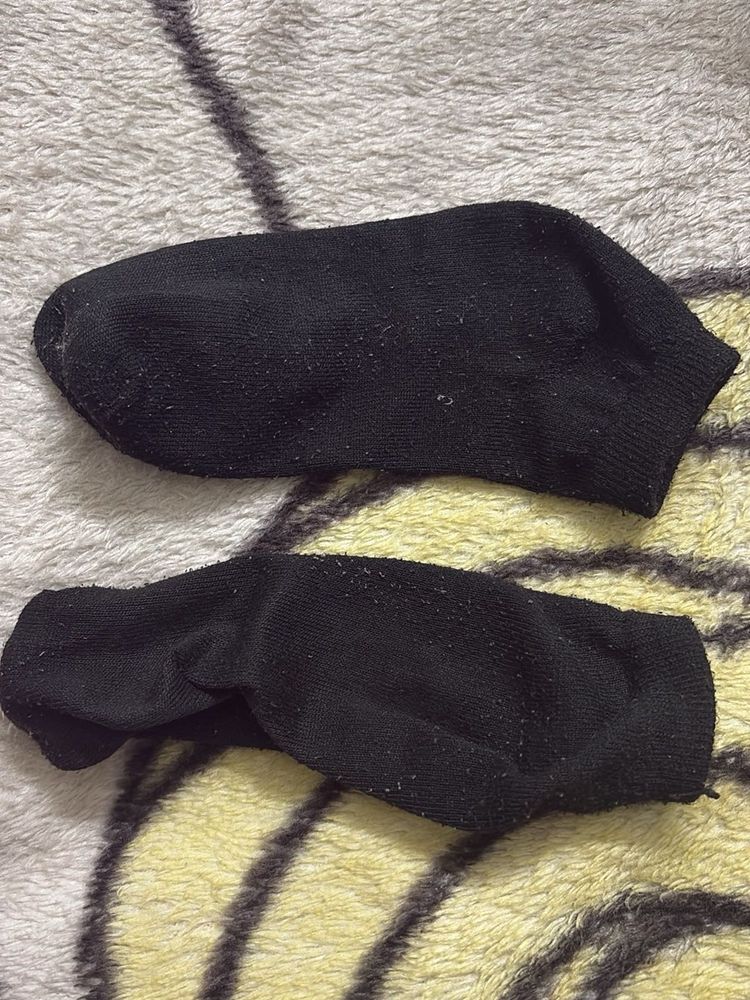 Black Ankle Socks