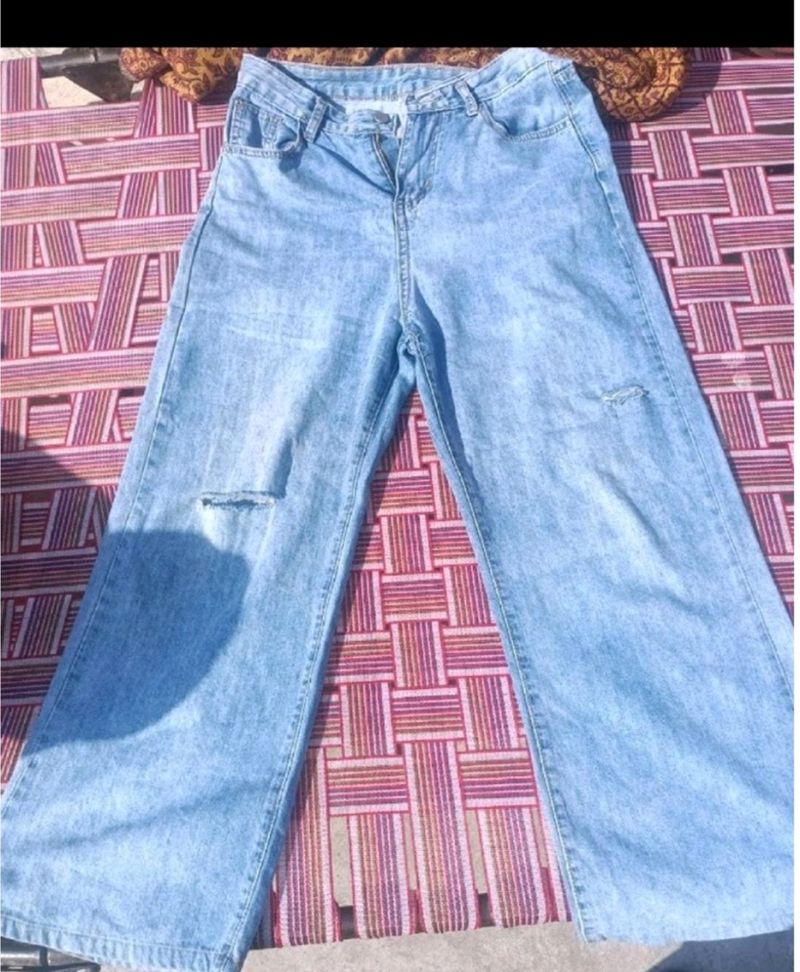 Women High Waist Jeans👖