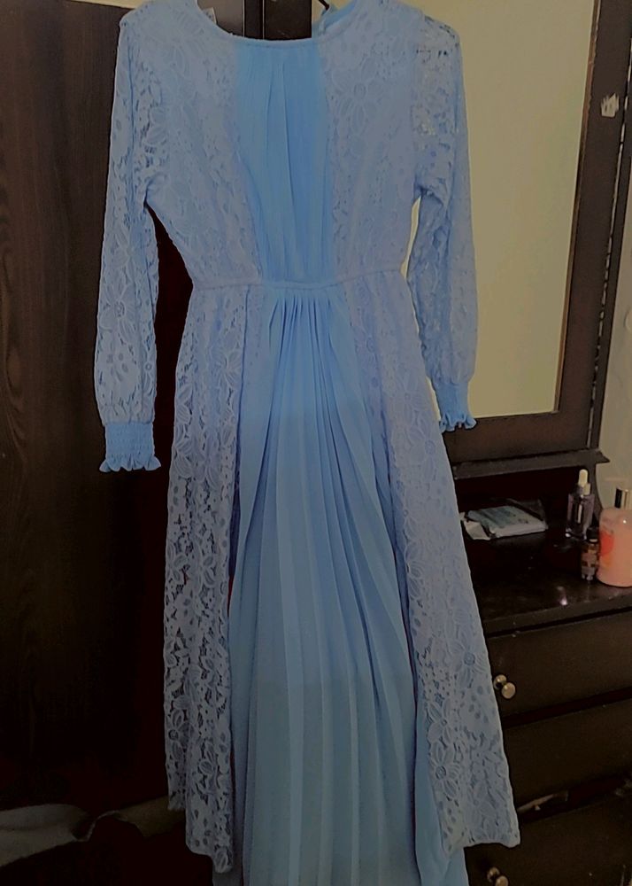 A line midi dress