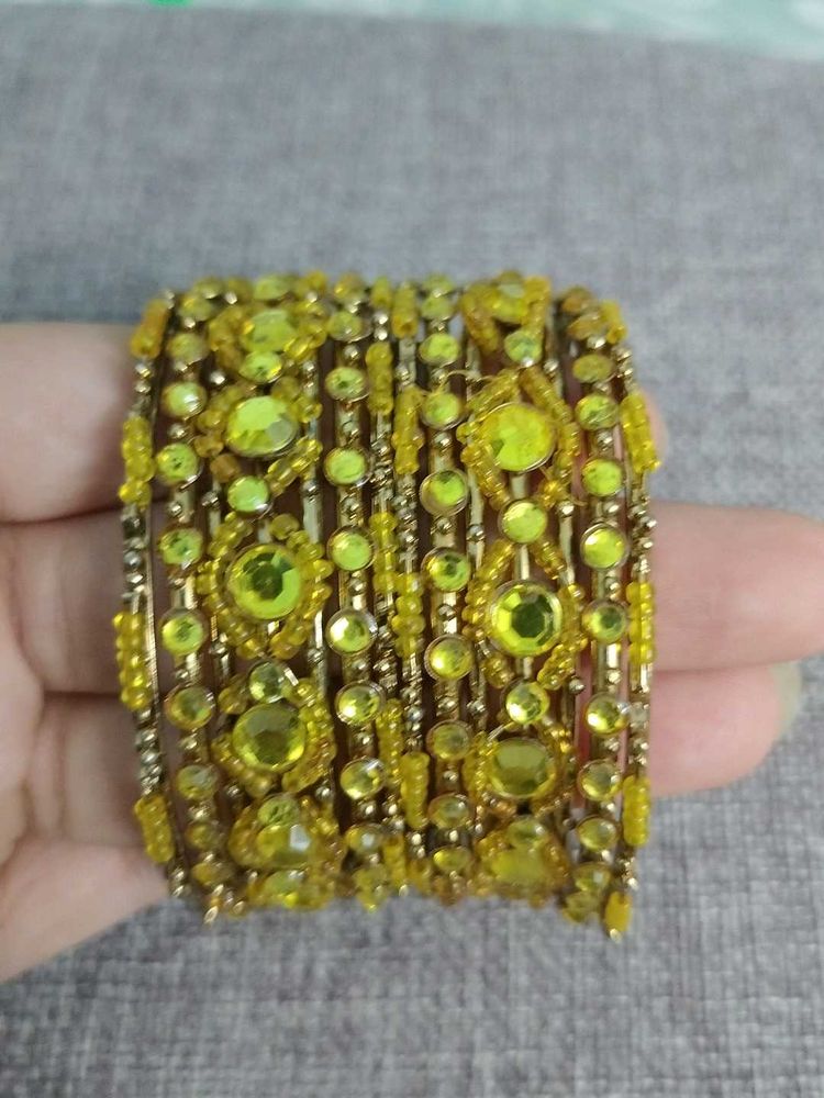 Yellow Stone Bangle