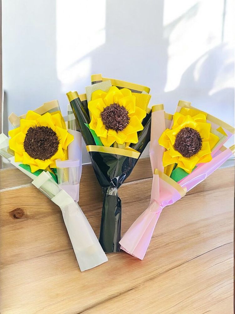 Sunflower Felt Bouquet