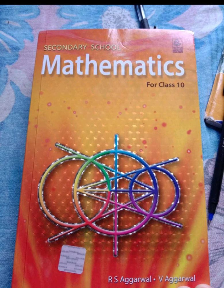 Rs Agarwal Math Book Class 10