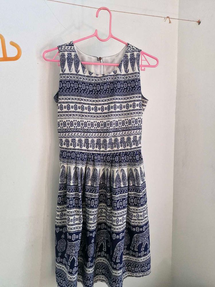 Boho Chic Print Dress